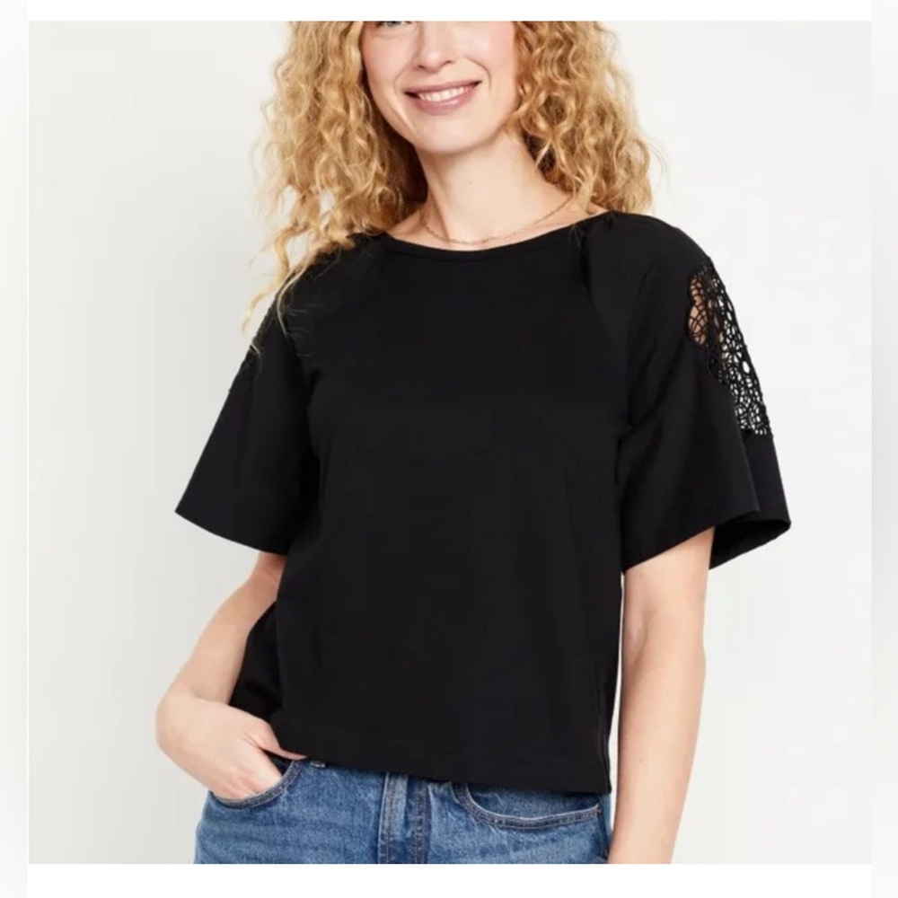 EveryWear Cutwork Top